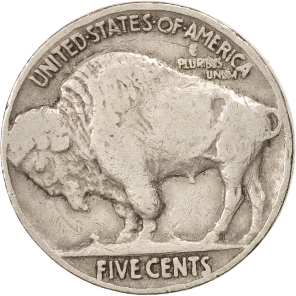 Etats-Unis, Nickel Buffalo 5 Cents 1935 Philadelphie, KM 134