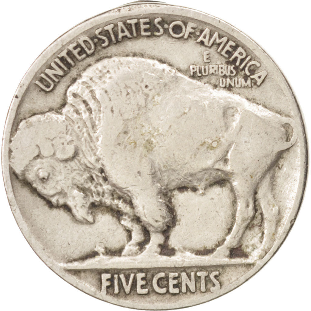 UNITED STATES, Buffalo Nickel, 5 Cents, 1919, U.S. Mint, KM #134, VF(30-35),...