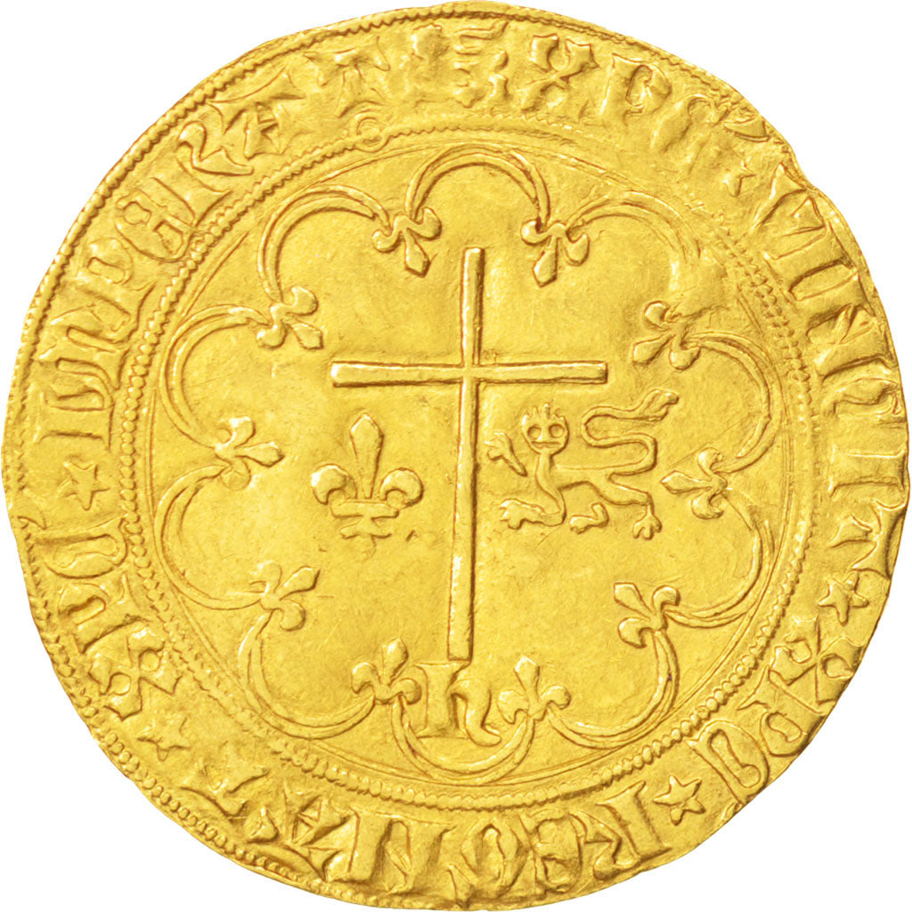 FRANCE, Salut d'or, Rouen, EF(40-45), Gold, Duplessy #443A, 3.41