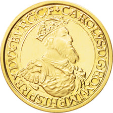 BELGIUM, 50 ECU, 1987, KM #167, MS(63), Gold, 23, 17.33