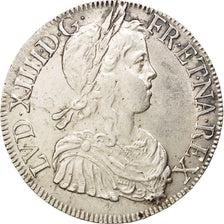 Monnaie, France, Louis XIV, Écu à la mèche longue, Ecu, 1650, Bordeaux, TTB