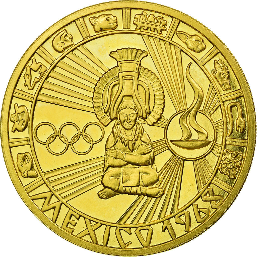 France, Medal, French Fifth Republic, 1968, MS(63), Gold