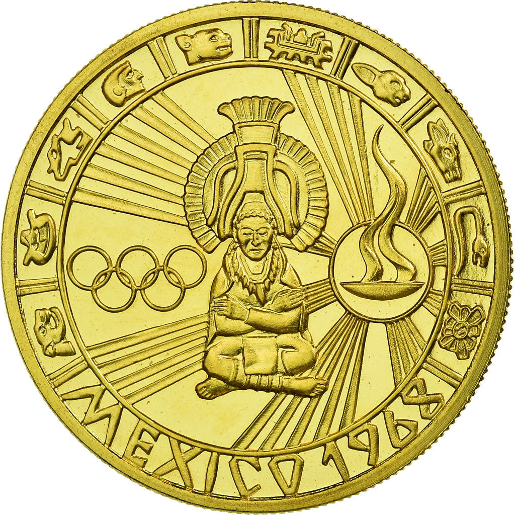 France, Medal, French Fifth Republic, 1968, MS(63), Gold