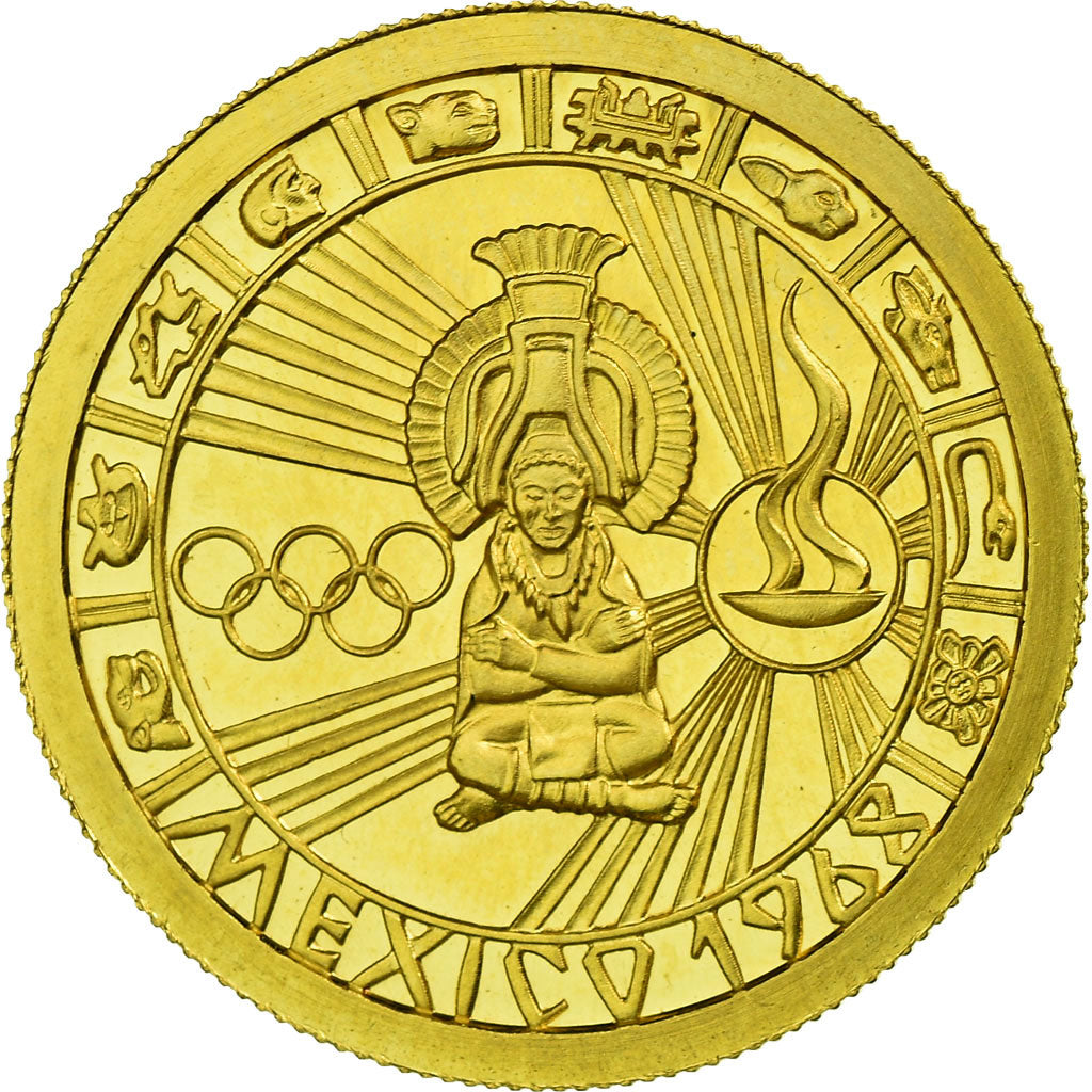France, Medal, French Fifth Republic, 1968, MS(63), Gold