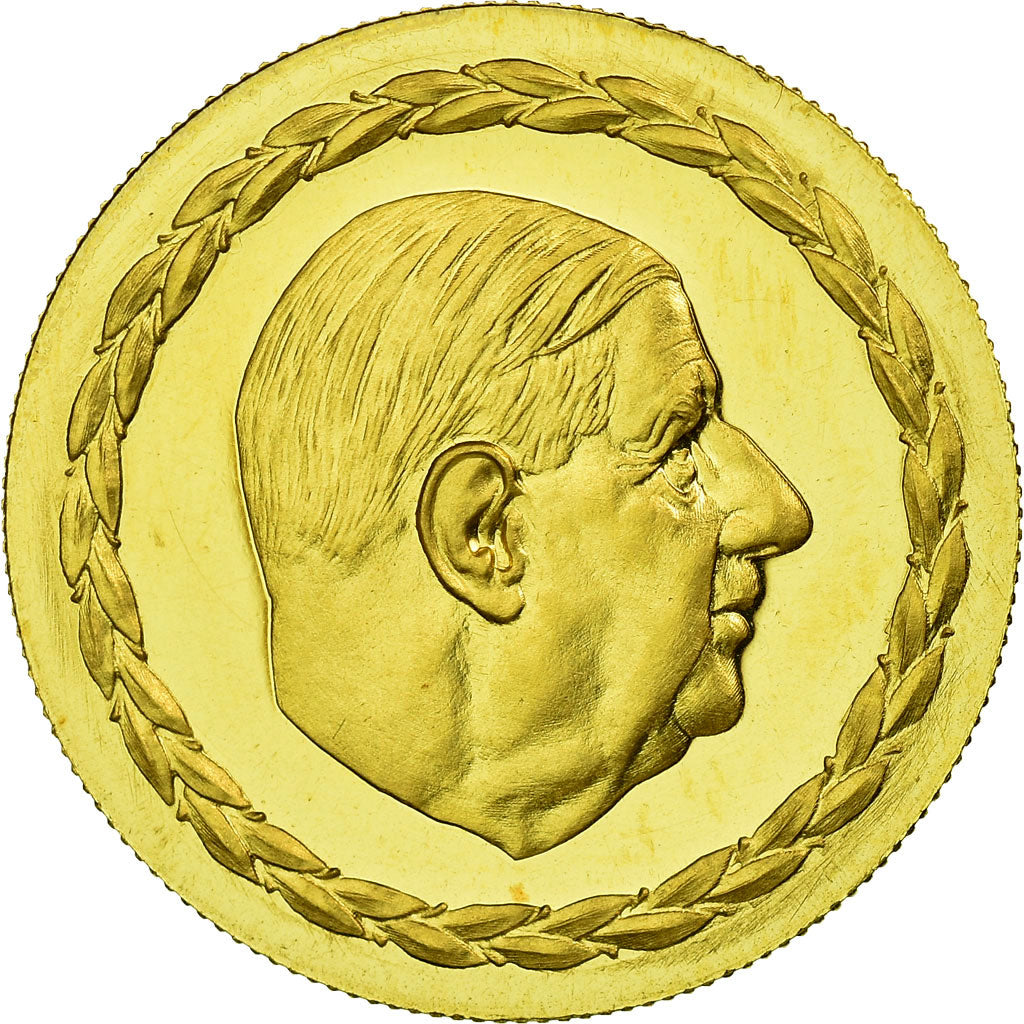 France, Medal, French Fifth Republic, 1970, MS(63), Gold