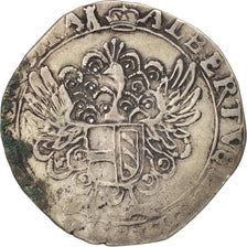 SPANISH NETHERLANDS, Escalin, 6 Sols, Tournai, KM #40, VF(20-25), Silver, 5.06