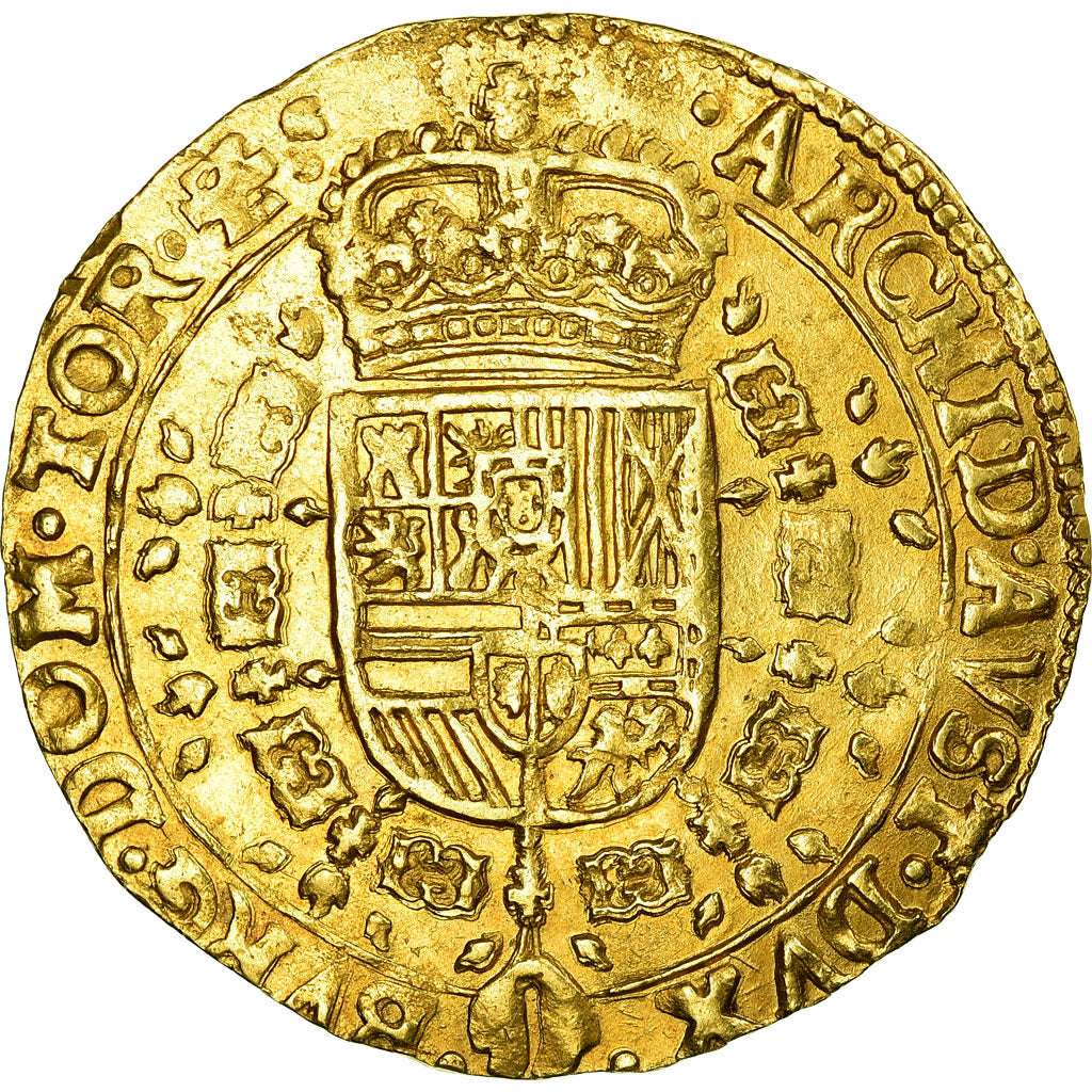 Moneta, Paesi Bassi Spagnoli, TOURNAI, 2 Souverain D'or, 1647, Tournai, BB+