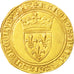 FRANCE, Ecu d'or, Tournai, AU(55-58), Gold, Duplessy #369D, 3.81
