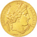 FRANCE, Cérès, 20 Francs, 1849, Paris, KM #762, EF(40-45), Gold, 6.44