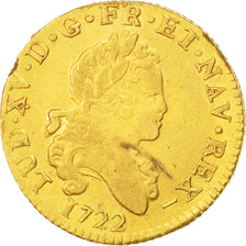 Monnaie, France, Louis XV, Louis d'or aux 2 L, Louis d'Or, 1722, Lille, SUP, Or