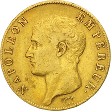 FRANCE, Napoléon I, 40 Francs, 1804, Paris, KM #664.1, EF(40-45), Gold, Gadoury 