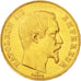 FRANCE, Napoléon III, 50 Francs, 1858, Paris, KM #785.1, EF(40-45), Gold, Gadour