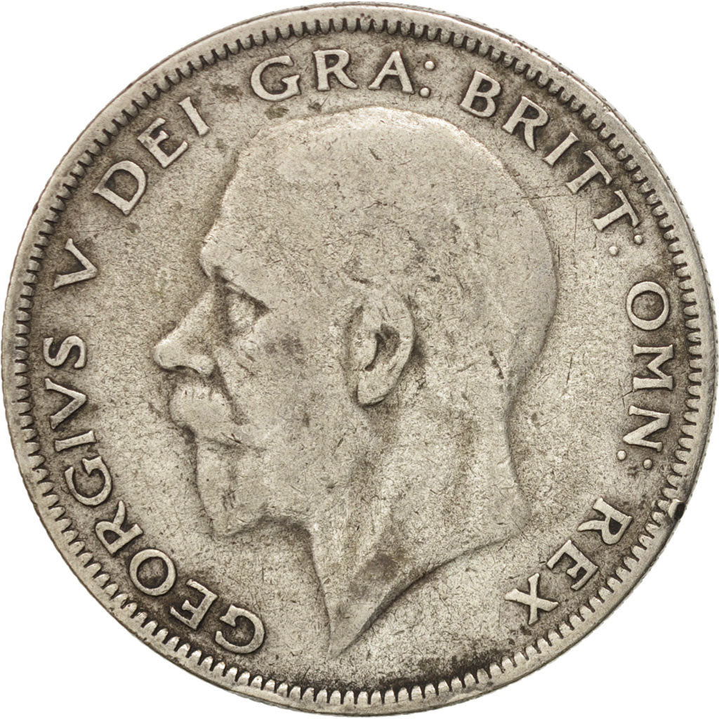 GREAT BRITAIN, 1/2 Crown, 1935, KM #835, EF(40-45), Silver, 32.3, 13.90