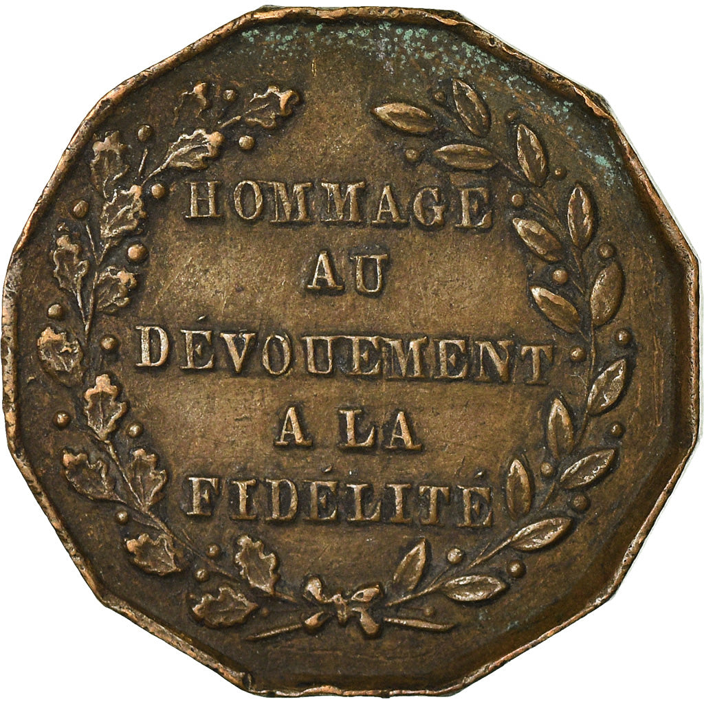 France, Medal, Napoléon Ier, Décès du Général Comte Bertrand, 1844