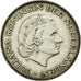 NETHERLANDS, 2-1/2 Gulden, 1959, KM #185, AU(50-53), Silver, 33, 15.04