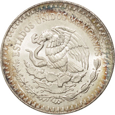 MEXICO, Onza, Troy Ounce of Silver, 1991, Mexico City, KM #494.2, AU(55-58),...
