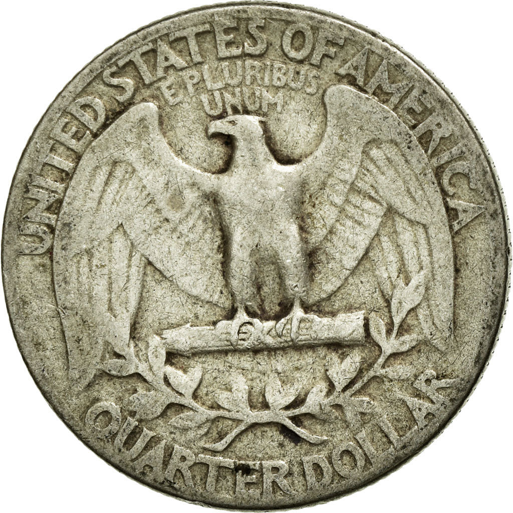 UNITED STATES, Washington Quarter, Quarter, 1945, U.S. Mint, KM #164,...