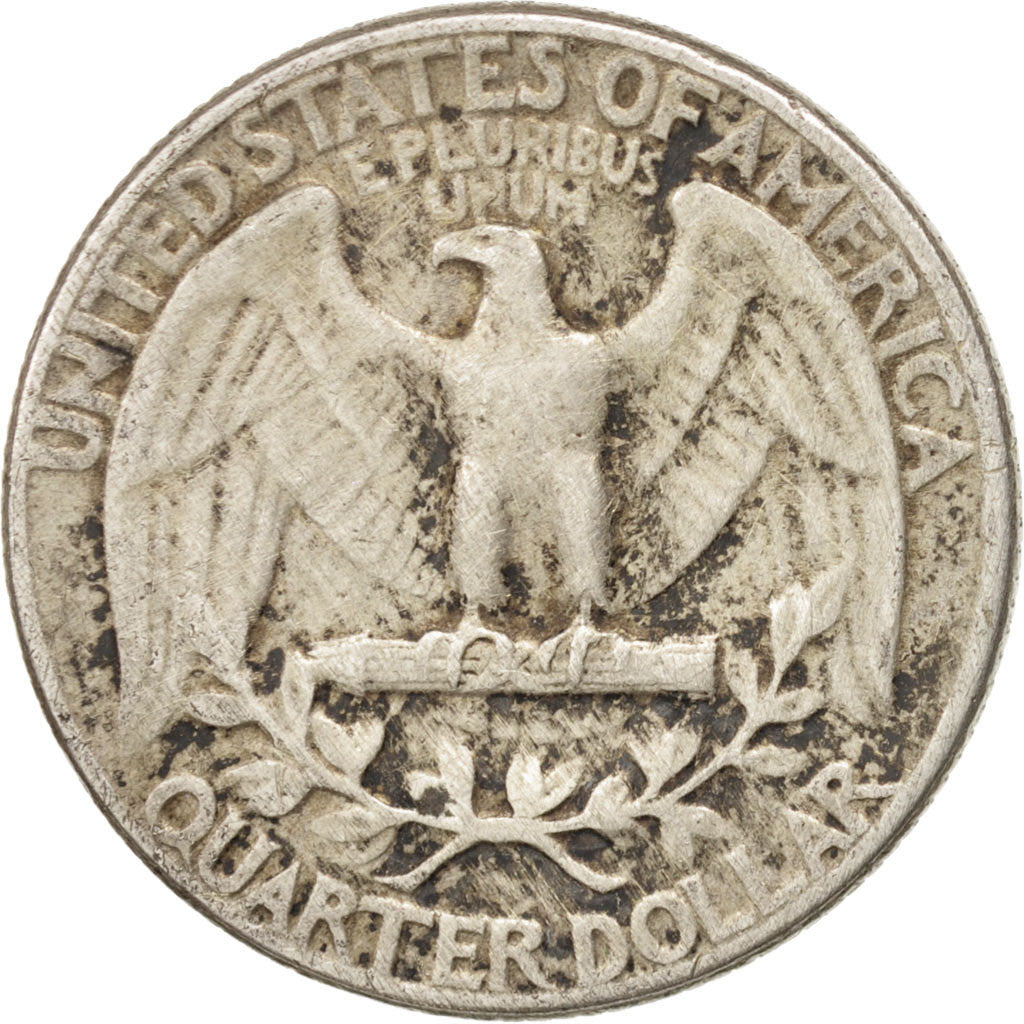 UNITED STATES, Washington Quarter, Quarter, 1945, U.S. Mint, KM #164,...