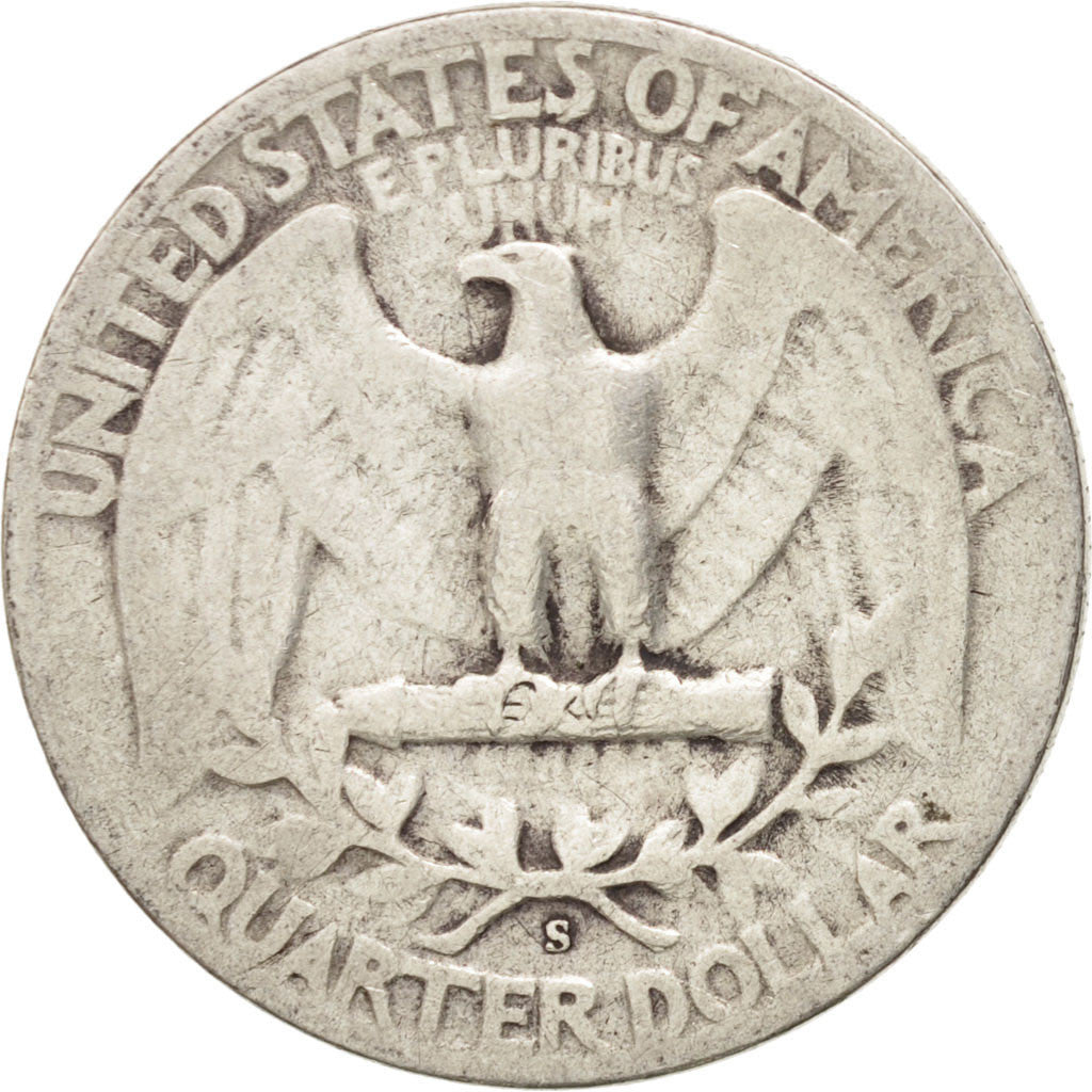 UNITED STATES, Washington Quarter, Quarter, 1945, U.S. Mint, KM #164,...