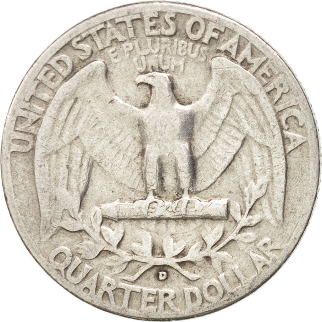 Etats-Unis, Washington Quarter 1952 Denver, KM 164