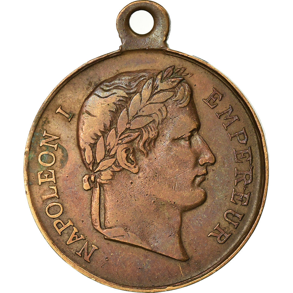 France, Medal, Inauguration du Tombeau de Napoléon Ier, 1853, AU(50-53), Copper