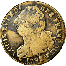 Münze, Frankreich, 2 sols françois, 2 Sols, 1792, Lille, SGE+, Bronze