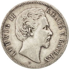 German States, 2 Mark, 1883, Munich, KM #903, EF(40-45), Silver, 11.04