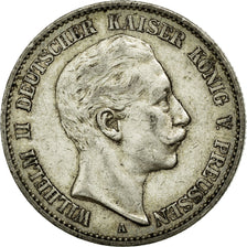 Coin, German States, PRUSSIA, Wilhelm II, 2 Mark, 1899, Berlin, EF(40-45)