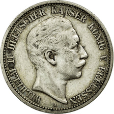 Coin, German States, PRUSSIA, Wilhelm II, 2 Mark, 1904, Berlin, EF(40-45)