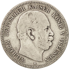 German States, 2 Mark, 1876, Berlin, KM #506, VF(30-35), Silver, 10.81