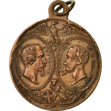 France, Médaille, Napoléon III, Bataille de Solférino, History, 1859, TTB+