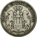 Coin, German States, HAMBURG, 2 Mark, 1876, Hambourg, VF(30-35), Silver, KM:604