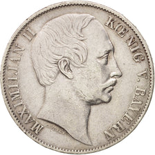GERMAN STATES, Thaler, Vereins, 1857, KM #852, EF(40-45), Silver, 18.49