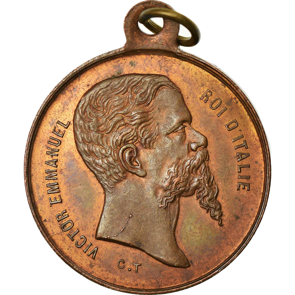 Italie, Médaille, Guerre de l'Indépendance, Bataille de Solférino, History