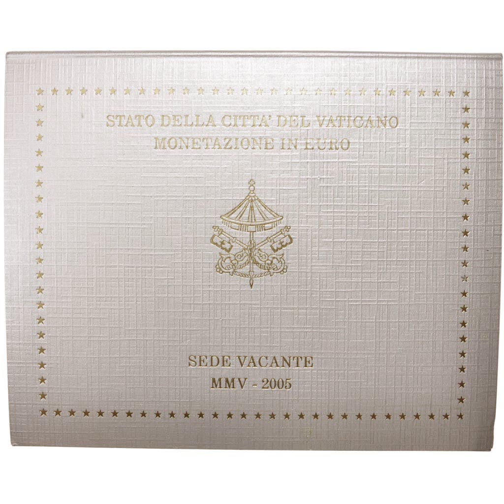 Vatican, 1 Cent to 2 Euro, 2005, MS(65-70), 0.00