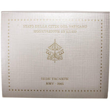 Vatican, 1 Cent to 2 Euro, 2005, MS(65-70), 0.00
