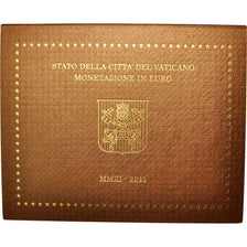 Vaticano, 1 Cent to 2 Euro, 2011, FDC, N.C.