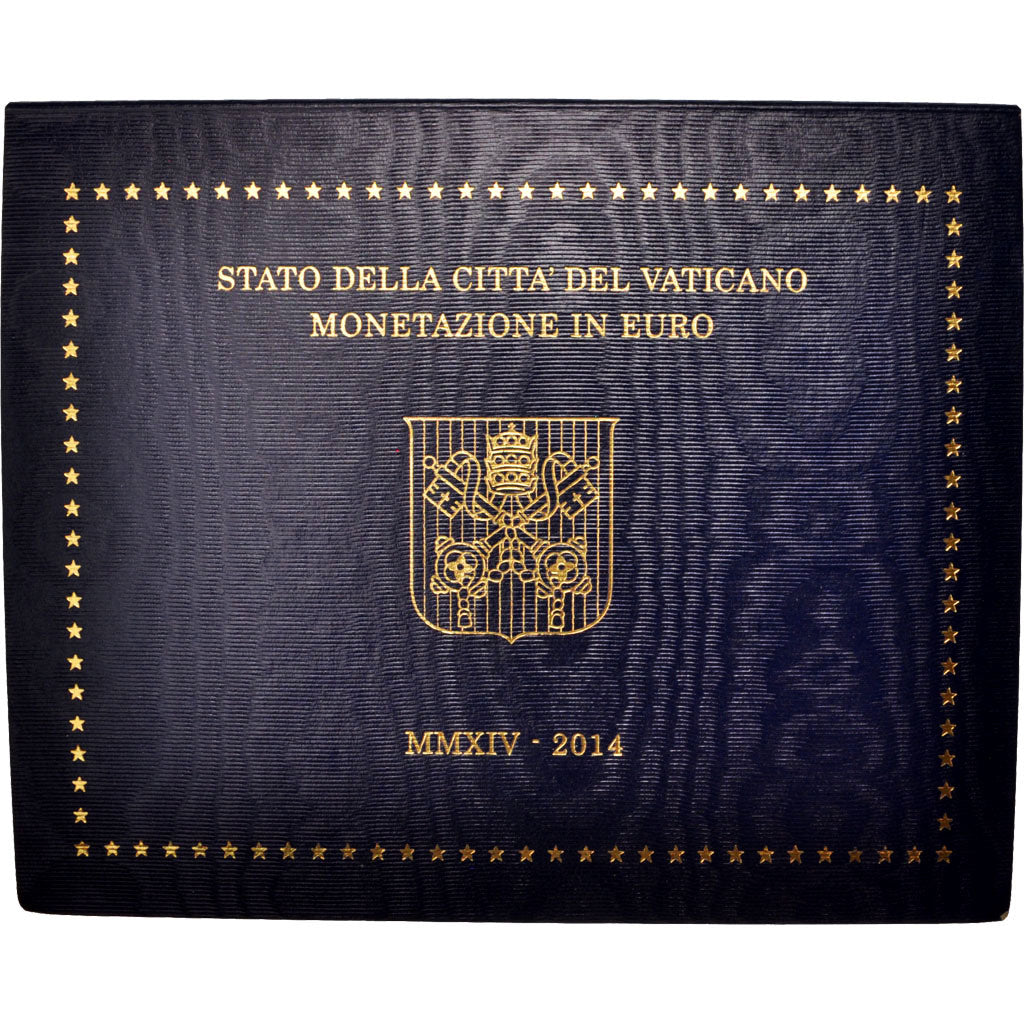 Vatican, 1 Cent to 2 Euro, 2014, MS(65-70), 0.00