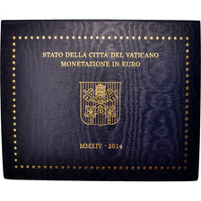 Vatican, 1 Cent to 2 Euro, 2014, MS(65-70), 0.00
