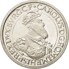BELGIUM, 5 ECU, 1987, KM #166, MS(63), Silver, 37, 22.84