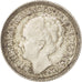 NETHERLANDS, 10 Cents, 1939, KM #163, EF(40-45), Silver, 15, 1.39