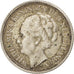 NETHERLANDS, 10 Cents, 1939, KM #163, EF(40-45), Silver, 15, 1.38
