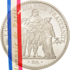 Vème République, 10 Francs Hercule piéfort en argent 1973, KM P482