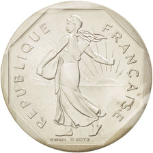 Vème République, 2 Francs piéfort en argent 1979, KM P641
