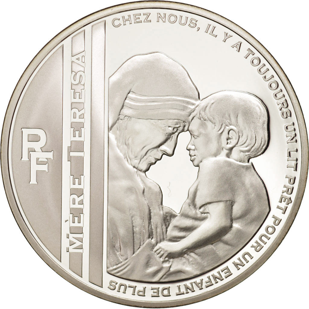 Vème République, 10 Euro Mère Térésa 2010, KM 1695 
