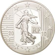 FRANCE, 10 Euro, 2010, Paris, KM #1675, MS(65-70), Silver, 37, 22.20