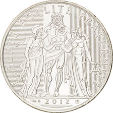 FRANCE, 10 Euro, 2012, Paris, KM #2073, MS(63), Silver, 29, 9.98