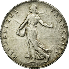 Moneta, Francia, Semeuse, 50 Centimes, 1920, SPL-, Argento, KM:854, Gadoury:420