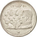 BELGIUM, 100 Francs, 100 Frank, 1951, KM #139.1, EF(40-45), Silver, 33, 17.82