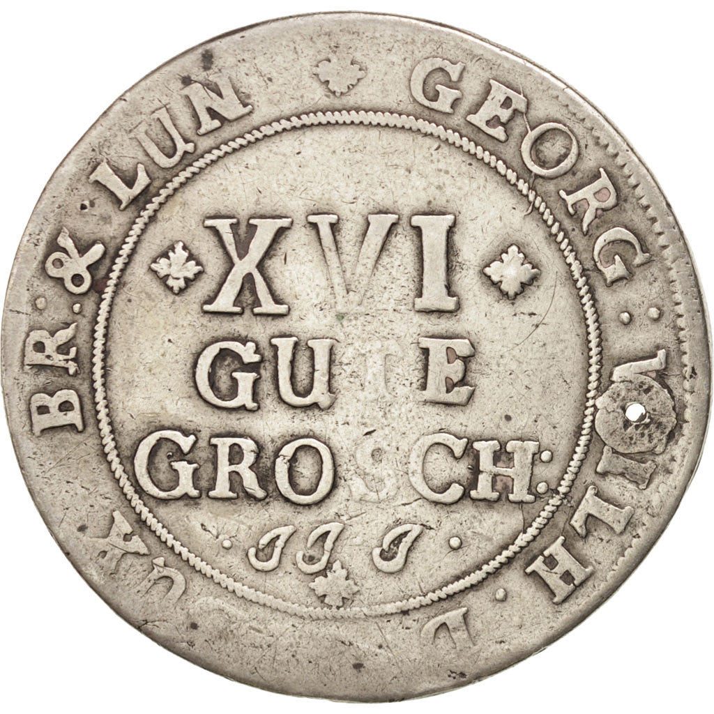 Coin, German States, BRUNSWICK-LUNEBURG-CELLE, 16 Gute Groschen, 2/3 Thaler